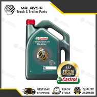 CASTROL TRANSMAX MANUAL 90 GEAR OIL TRANSMISSION FLUID API GL-4 4L 4 LITER