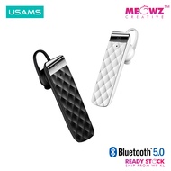 USAMS Wireless Earphone Bluetooth 5.0 Premium Business Design with HD Calls support Android &amp; iOS Devices
