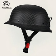 หมวกกันน็อคแบบครึ่งหน้า Motto XR-602 สำหรับผู้ใหญ่ น้ำหนักเบา 500 กรัม วัสดุไฟเบอร์คอมโพสิต ใช้กับรถ