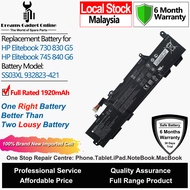Replacement Laptop Battery SS03XL 932823-421 for HP Elitebook 730 830 840 G5 745 840 G6 4330mAh HSTN