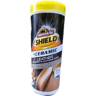 ARMOR ALL SHIELD+CERAMIC LEATHER TRMT&CLNG WIPES 6/24'S