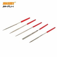 JAKEMY JM-FL1-1 5PCS Diamond File for Mobile Phone Maintenance 142mm Jewelers Diamond Glass Carving 