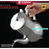 SUBRON coffee tea water pot Oil Filter Oil pot stainless 18oz 24oz 32oz 48oz