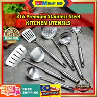 PDM Premium 316 Stainless Steel Rice Scoop Spoon Dinner Spoon Serving Spoon Kitchen Utensils
