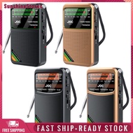 ♚SunshineStores✪  Emergency Pocket Radio FM AM SW Radio Type-C Rechargeable Transistor Radio with HD