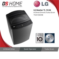 LG TV2515DV3B | TV2517SV3B WASHER 15KG/17KG TOPLOAD INVERTER DIRECT DRIVE WASHING MACHINE