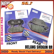 SUZUKI BELANG SHOGUN RR RG RGV SMASH V SMASH REVO DISC BRAKE PAD  DISC PAD