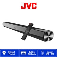 JVC 2.0 TH-N322B CH Soundbar Speaker | 30W Bluetooth Sound Bar for TV, with USB, HDMI ARC, AUX, Opti
