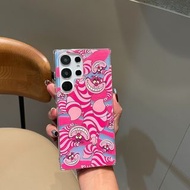 9835愛麗絲夢遊仙境妙妙貓三星 SAMSUNG S21 S22 S23 S24+ FE Ultra電話手機殼