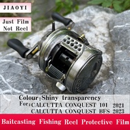 3D Film For SHIMANO CALCUTTA CONQUEST 101 2021/CALCUTTA CONQUEST BFS 2023 Fishing Reel Sticker Baitcasting Reel Film Spinning Reel Saltwater Reel Special Color Modification Film