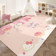 Infant Play Mat Waterproof PVC Crawling Mat Non-Slip Cartoon Rug for Childrens Bedroom Living Room N