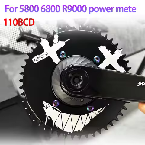 110 Bcd Narrow Wide Chainring For Shimano 105 5800 Ultegra 6800 Dura Ace 9000 Aero 4 Bolt 110bcd 54t