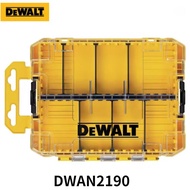 DeWalt | DEWALT DWAN2190 กล่องเก็บของขนาดใหญ่ 220x170x32 มม. ฉากกั้นภายในสำหรับจัดเก็บดอกสว่านแบบถอด
