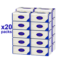 【20packs】DWY tissue viral 5-PLY  Tisu Facial Tissue Tissue Paper Small pack of travel tissu 240pcs