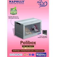 NAPOLLY Polibox Portable Plastic Cupboard/ Dish Rack Multipurpose Cupboard glue
