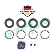 Münster Disc Brake Caliper Repair Kit Front for 41120-VW025X - Nissan Urvan E25