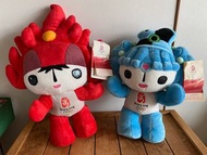 2008 北京奧運會吉祥物毛公仔一對