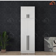 SKL Furniture CHA 5X8FT 10 DOORS WARDROBE WITH SHELF / almari baju /kabinet baju / almari baju budak
