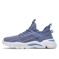 Ready Stock MICOLE S088 Fashion Men Flyknit Sport Shoes Breathable Sneakers Running Shoes Lelaki Kas