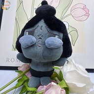 PEWANY Popmart Crybaby Figure Doll, Black Grey Brown White Cartoon Pendant Plush Crybaby Key Ring, P