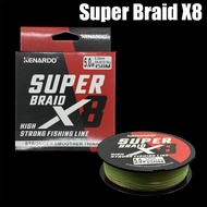 Super Braid X8 PE Fishing Line 150m 8 Strands Multifilament Lines Weaves 15lb 20lb 25lb 30lb 35lb 40