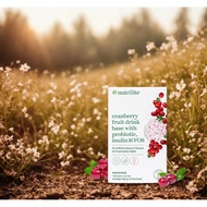 Nutrilite Cranberry Fruit Drink Base with Probiotic, Inulin & FOS 2Gx30stick