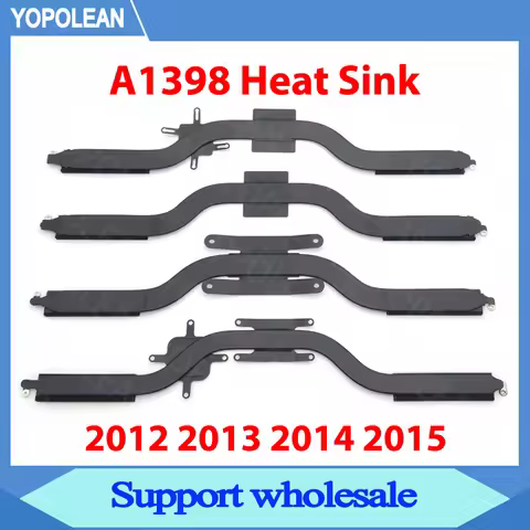 Original A1398 CPU Heatsink for Macbook Pro 15'' A1398 Heat Sink CPU Cooling Mid 2012 Early 2013 Lat