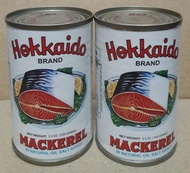 Hokkaido Mackerel in Natural Oil  Salt Added (155g x 2)