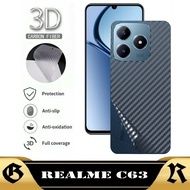LAYAR Garskin Carbon REALME C63 Back Screen Protector