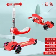 Others - 滑板車 兒童1-3-6-8-10歲寶寶可坐三合一平衡車 溜溜車 折疊滑滑車（快遞送貨上門）（平行進口）