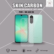 Samsung A26 Samsung A36 5G Samsung A56 5G Samsung A55 5G Skin Carbon Garskin Anti-Scratch Back Samsu