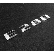 BENZ E280 15 New Style Pointed Font Word Mark Body Word Sticker Rear Box Font Font Height 23mm