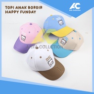 Happy Funday Embroidered Children's Hat / HAPPY FUNDAY Hat