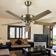 EILON โคมไฟพัดลมเพดาน คลาสสิค ZW-007/5P Gold สีขาว