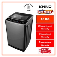 {Penghantaran Area Daerah Kuantan Sahaja} KHIND Mesin Basuh Penuh Automatik 10kg WM100A