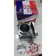 Lc135 Racing Block Yamaha Lc 135 Sandard / 57mm / 60mm / 61mm / 62mm / 63mm / 65mm block aloy block 