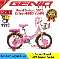 Dijual Sepeda Lipat Anak Perempuan 12 Genio Yummi New Murah