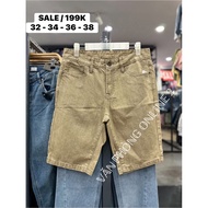 Color Washed Men's Jean Shorts - The Blues 17-005