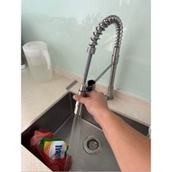 SG stock sus304 Stainless steel kitchen single cold tap Kitchen faucet Single cold faucet single sink cold water Tap
