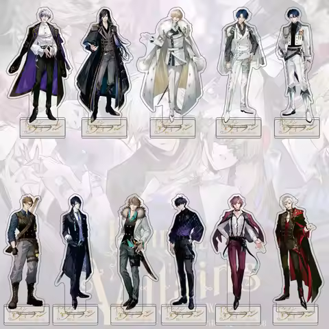 Anime Ikemen Villains: Enveloped in Evil Romance Acrylic Wall Plate 15CM Character Cute Decoration f