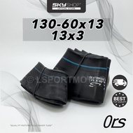 13" ORS TUBE INNER TYRE TUBE MOTORCYCLE (130-60x13) (13x3) 3.00-8 (S)