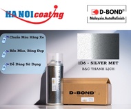 Sơn Xịt Xóa Vết Xước Ô TÔ TOYOTA INNOVA Màu BẠC THANH LỊCH Code 1D6 - SILVER MET Chính Hãng D-BOND C
