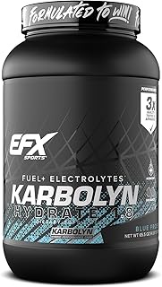 EFX Sports Karbolyn Hydrate | Sugar-Free Sports Drink | Carbohydrate Supplement Powder + Electrolyte