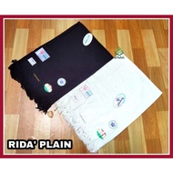 Ridak Putih | Ridak Hitam | Ridak Plain | Rida' Plain