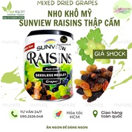 American Raisin Sunview Raisin Sunview Nutless Mixed 425g Tea Cake For Weight Loss granola
