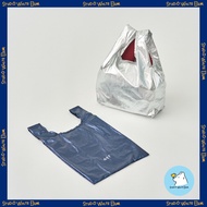 [etf] Market Bag - Glossy Silver / Glossy Blue