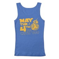 GEEK TEEZ "May The 4th Be with You BB8 Men's Tank Top