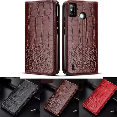 Wallet Flip Cover Case For Tecno Spark 9 Pro 9T 8 8P 8C 7 7P 6 Go Spark Go 2022 Camon 19 Pro 18P POP