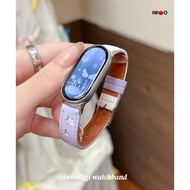 For xiaomi/mi band 10 nfc/Ceramic/mi band 9/mi band 8星星皮质女生表带