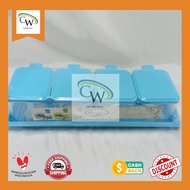 Hawaiian spice rack, spice box set